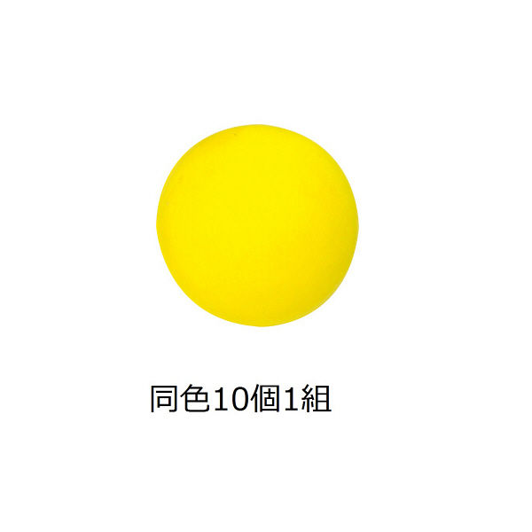 トーエイライト やわらかいボール（10個1組）黄 B6341Y（取寄品）
