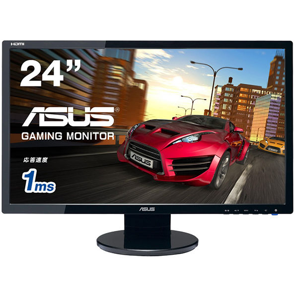 ASUS 24インチワイド液晶モニター VE248HR フルHD(1920×1080)/HDMI/D-sub/DVI-D 1台