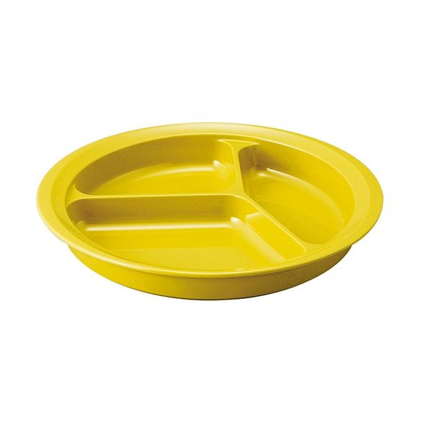 信濃化学工業 UD 仕切皿 きはだ 7-2734-02 1個（直送品）