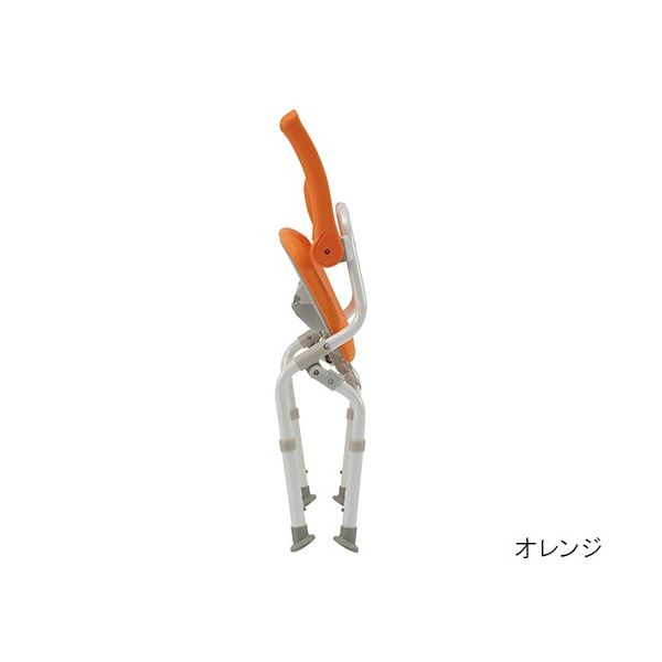 パナソニック シャワーチェアミドルSPおりたたみN (ユクリア) ワンタッチ開閉 なし オレンジ PN-L41721D 1台（直送品） 22,046円