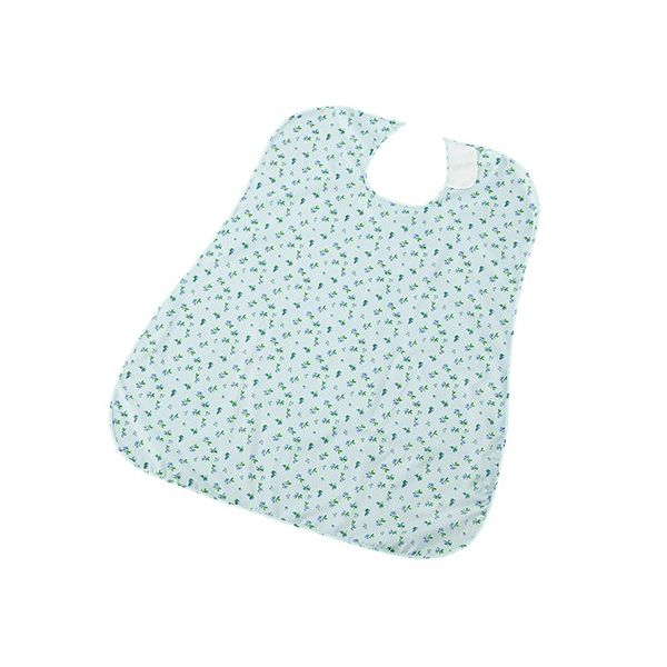 アズワン さわやか食事用エプロン つぼみ ブルー 7-3059-01 1袋(1枚)（直送品）