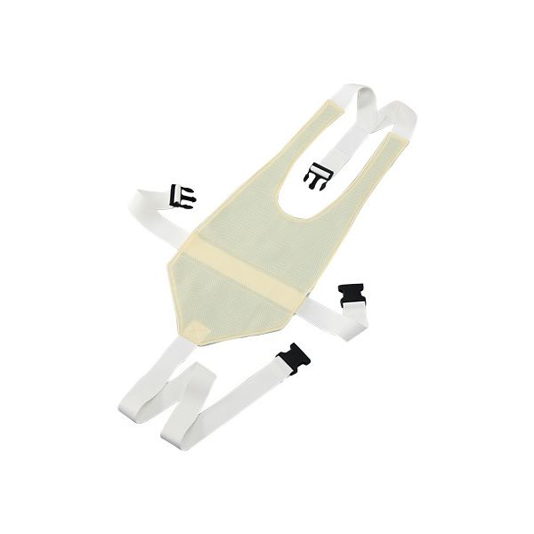 アズワン すっきりさわやか車いすベルト(フルサポートタイプ) イエロー&ブルー 7-4501-01 1本（直送品）