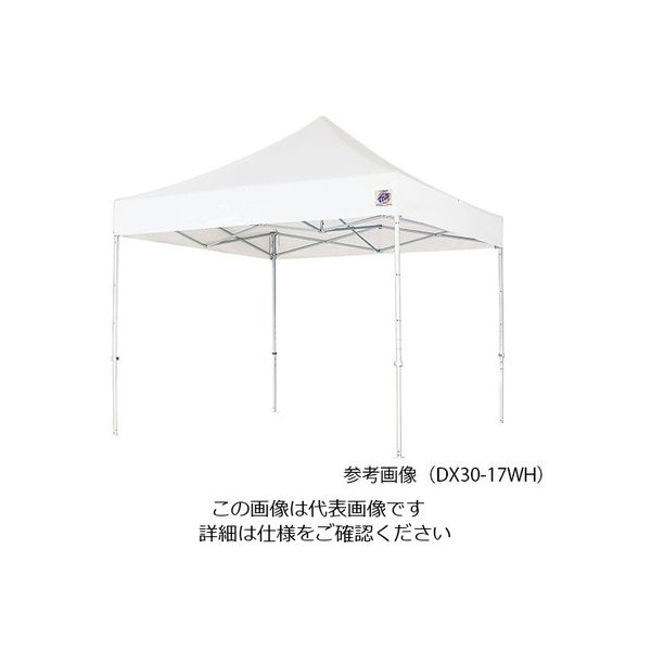 来夢 テント 収納カバー付き 2500×2500×3020~3100 DX25-17WH 1式(1個) 7-2829-01（直送品）