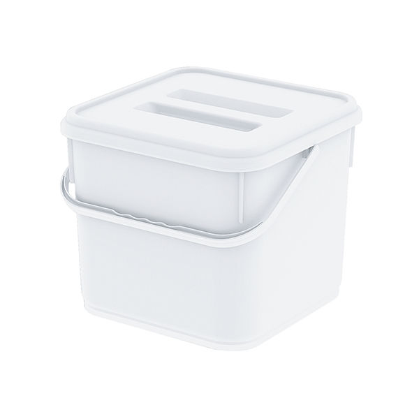 三甲 注射針回収容器 中フタ無し 9.0L 7-4048-02 1個（直送品）