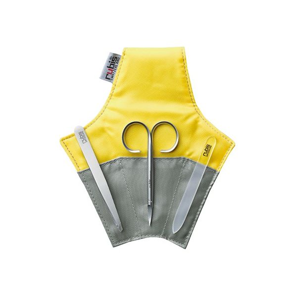 アズワン ポーチ付ネイルケアセット RUBIS(R) グレー 1K420GY 1セット 7-4797-01（直送品）