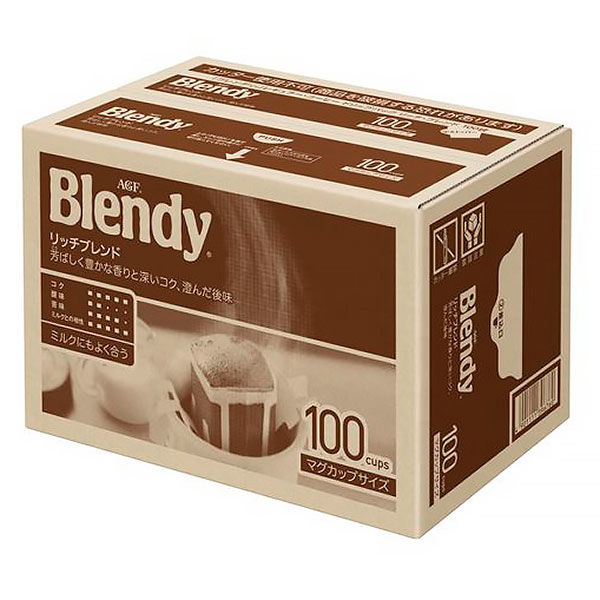 【ドリップコーヒー】ブレンディ ドリップパック リッチ・ブレンド　1箱（100袋入）味の素AGF