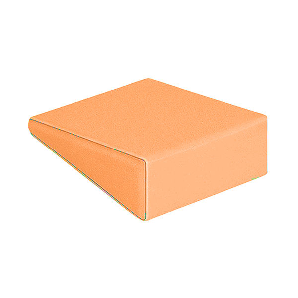 高田ベッド製作所 エックスピロー 三角 オレンジ TB-77C-182 1個 7-3719-10（直送品）