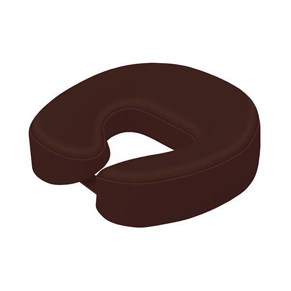 高田ベッド製作所 体位保持マット 顔用 茶 300×300×80mm TB-77C-168 1個 7-5091-04（直送品）