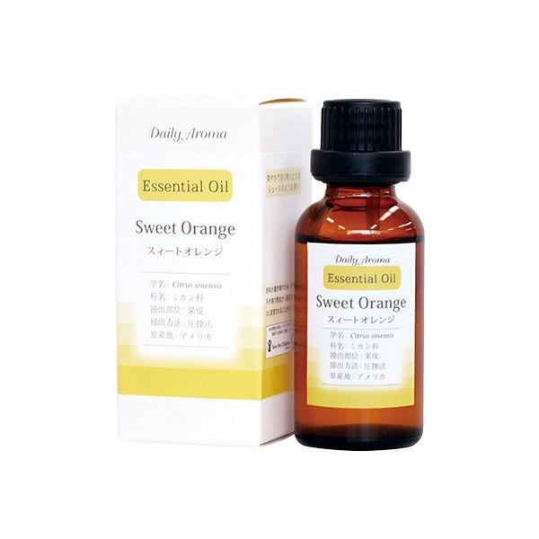 デイリーアロマジャパン デイリーアロマエッセンシャルオイル 30mL スィートオレンジ 33655 1本(30mL) 8-1350-43（直送品）