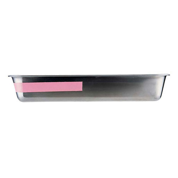 テイケイジイコーポレーション ステンレス カラーライン角バット 8枚取 ピンク ABTE505（取寄品）