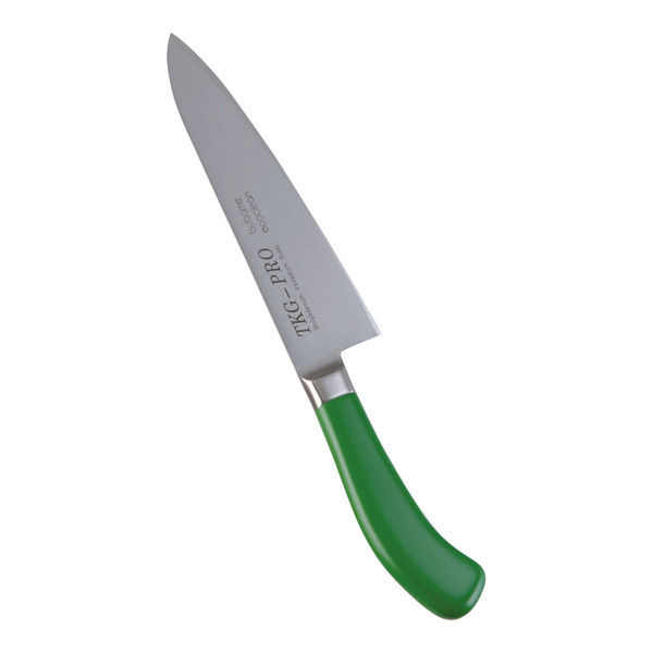 エコクリーン TKG PRO カラー牛刀 18cm グリーン AEK4804 遠藤商事（取寄品）