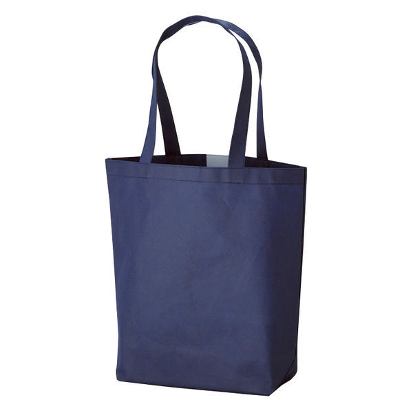 ソフトバッグTOTE-M（ネイビー） 90381020 1セット（10枚） 丸玉工業（直送品）