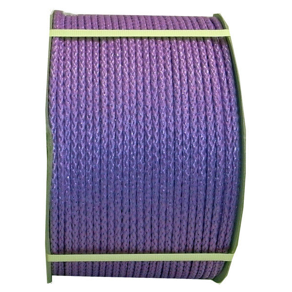 ポリエチレンフィルム8打（紫） 約8mmΦX300m ドラム巻 PEFILM8-300VIO-R まつうら工業（直送品）