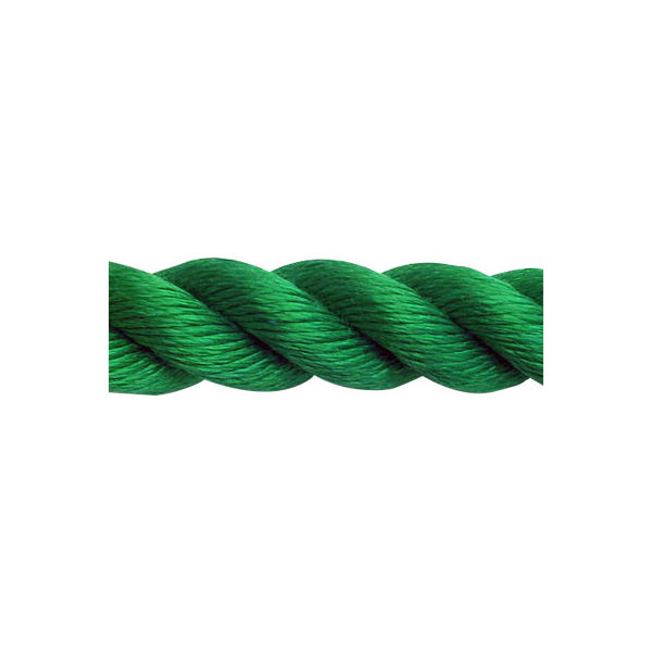 スパンシーカラーロープ（緑） 36mmΦX20m ドラム巻 PPCOLOR36-20GRN-R まつうら工業（直送品）