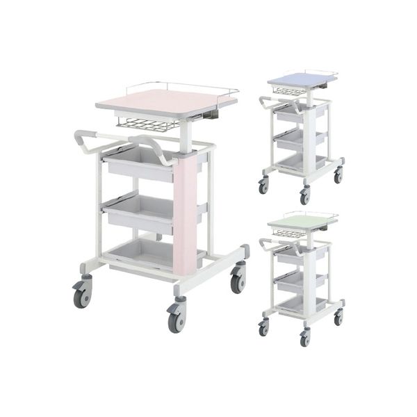 コクヨ ナーシングカートキャパ（コンパクト） パステルピンク HP-NC408RE9A（直送品）