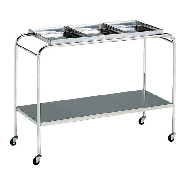 消毒盤台（U型・3枚用） MY-3015 松吉医科器械（直送品）