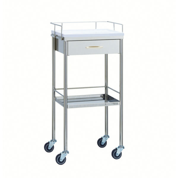 ナースワゴン（引出付） YL-NW3B 松吉医科器械（直送品）