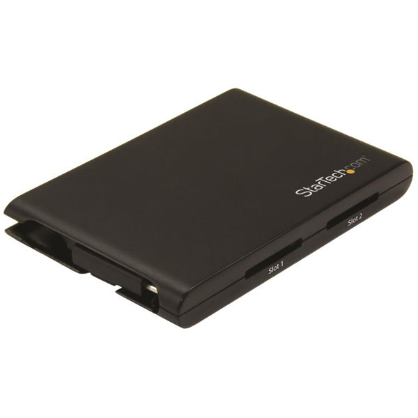 USB-C接続SDカードリーダーライター 2スロット搭載　2SD4FCRU3C　1個　StarTech.com（直送品）