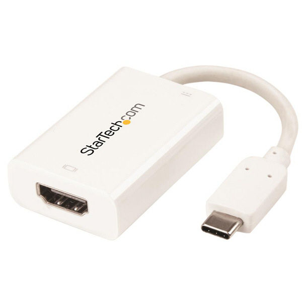USB-C - HDMI変換アダプタ　USB給電　4K対応　CDP2HDUCPW　1個　StarTech.com（直送品）