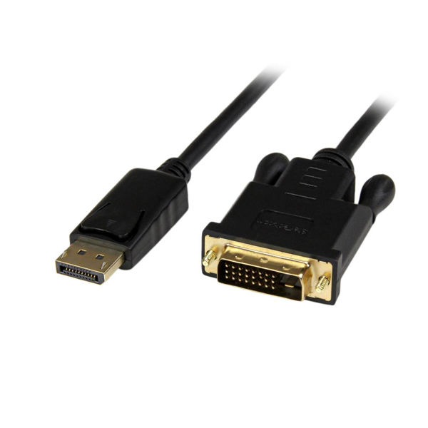 Startech.com DisplayPort - DVIアクティブケーブル 91cm ブラック DP2DVIMM3BS 1個