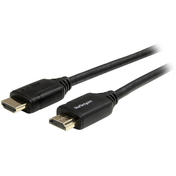Startech.com HDMIケーブル 3m HDMI2.0 オス・オス ブラック HDMM3MP 1個