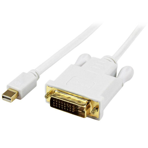 Mini DP - DVI アクティブケーブル 1.8m　MDP2DVIMM6WS　1個　StarTech.com（直送品）