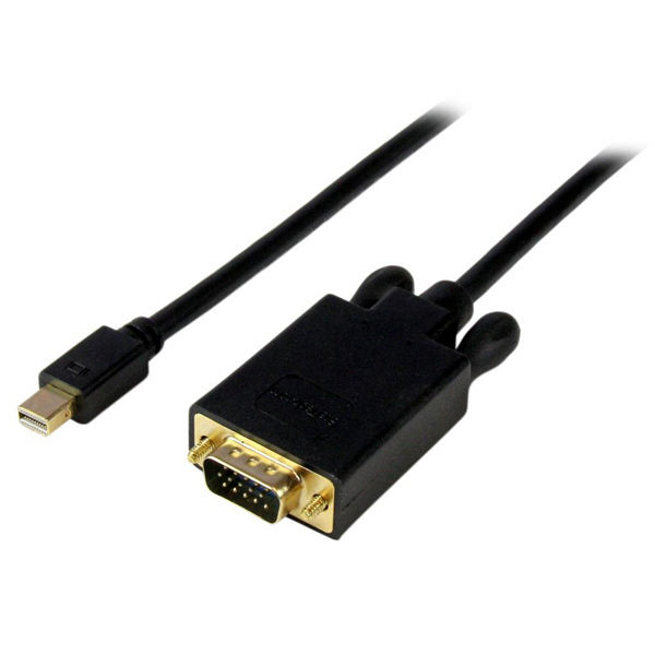 Mini DisplayPort - VGA ケーブル 3m　MDP2VGAMM10B　1個　StarTech.com（直送品）