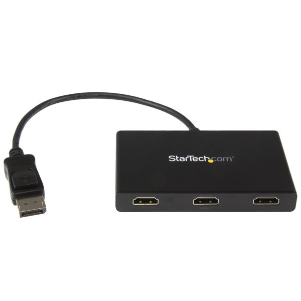 DisplayPort - 3x HDMI マルチスプリッタ MSTDP123HD 1個 StarTech.com