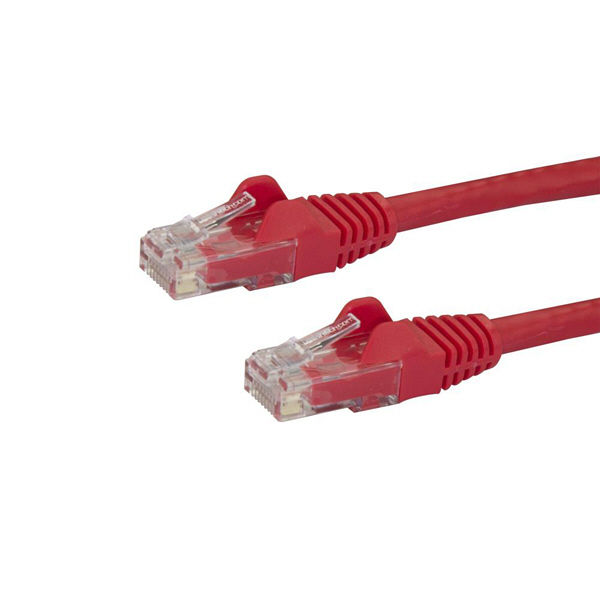 LANケーブル 7m Cat6 レッド ツメ折れ防止機構　N6PATC7MRD　1個　StarTech.com（直送品）