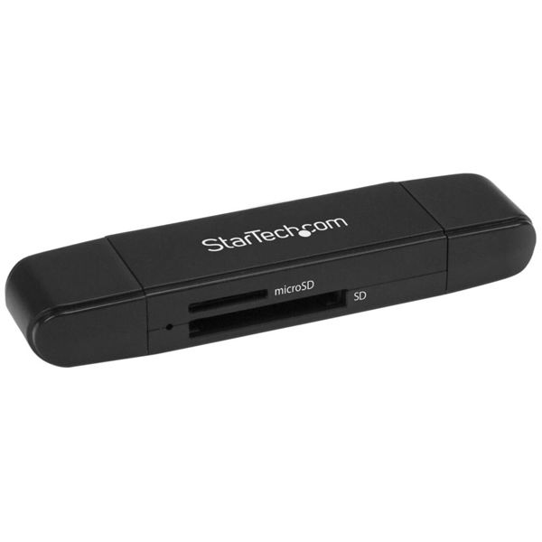 SDカードリーダー／USB-C & A／2スロット SDMSDRWU3AC 1個 StarTech