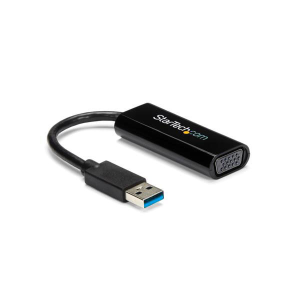 スリムタイプ USB 3.0-VGA変換アダプタ 1080p USB32VGAES 1個 StarTech