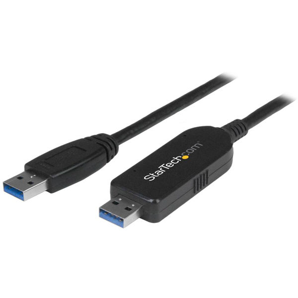 Startech.com USB 3.0 データリンクケーブル Mac/ Windows対応 USB3LINK 1個 - アスクル