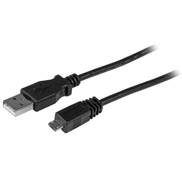 30cm micro USB変換ケーブル オス/オス UUSBHAUB1 1個 StarTech.com（直送品） - アスクル