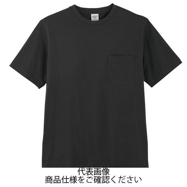コーコス信岡 半袖Tシャツ ブラック M 3007-13-M 1セット(5枚)（直送品）