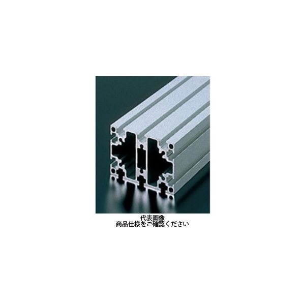 エヌアイシ・オートテック M4 ベーシックアルミフレーム 111mm AFS-4060-4-111 1セット（50本）（直送品）