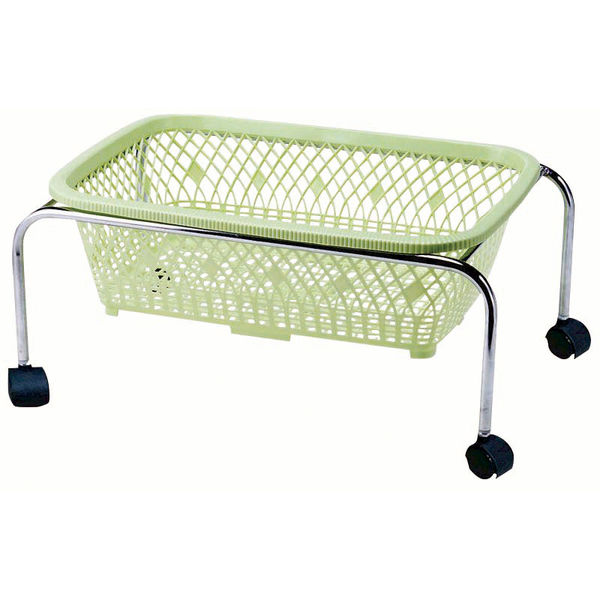 脱衣カゴ DP-15 大信工業 グリーン（直送品）