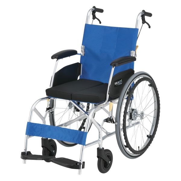 美品‼️KALU α ノーパンクタイヤ 軽量 車椅子 自走式 日進医療器 車いす KALU8α 超軽量 自走用 車椅子 カルハチ A