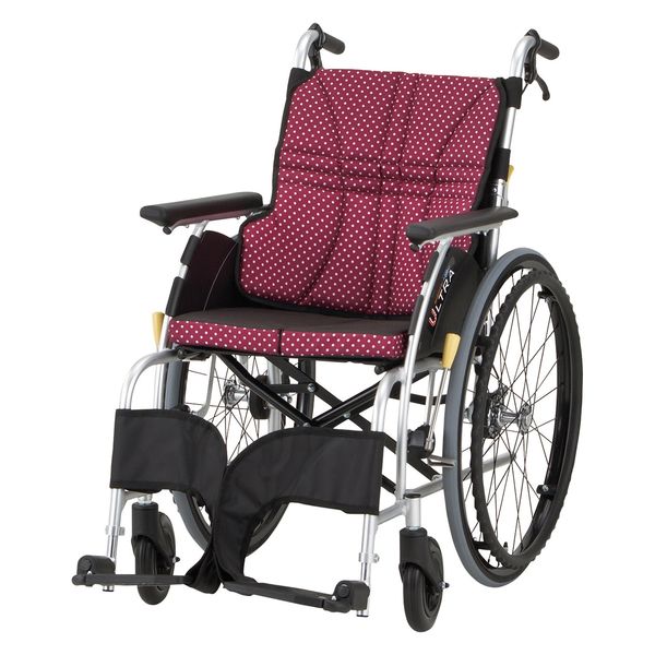 日進医療器　自走用　超軽量　ULTRA　ノーパンクタイヤ　車椅子　NA-U1 日進医療器 自走用 超軽量 ULTRA ノーパンクタイヤ 車椅子 NA-U1
