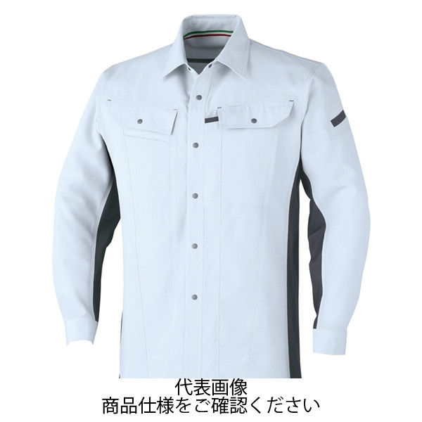 コーコス信岡 A-5078 立体カット長袖シャツ＜レディス対応