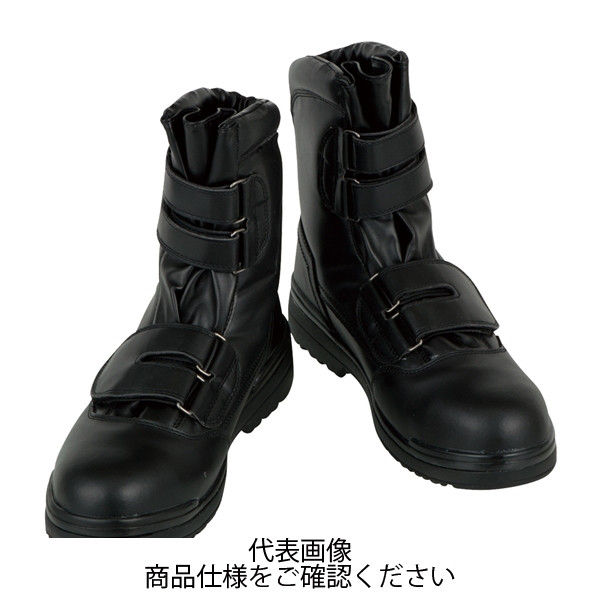 コーコス信岡 ZAー49 S/FORCE 半長靴マジック ブラック 29.0cm