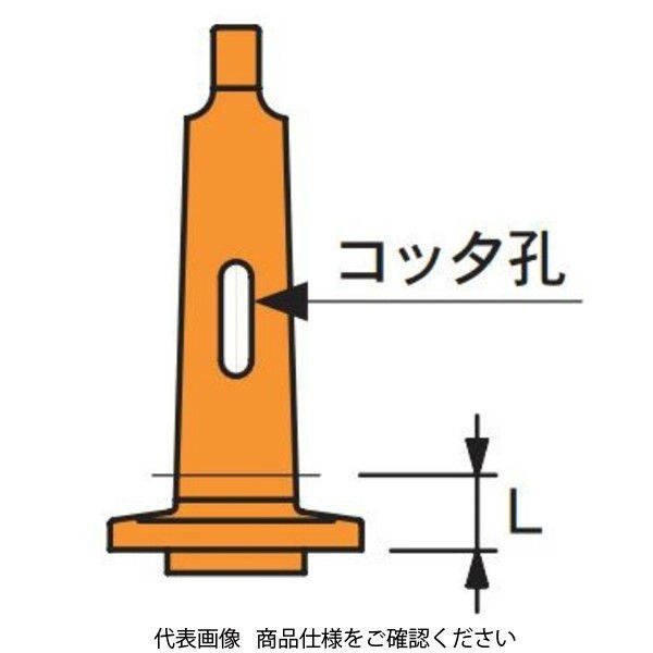 ユニバーサルフェーシングボーリングヘッド用シャンク タング式 MT4-MU-S4.5 タングシキ（直送品）