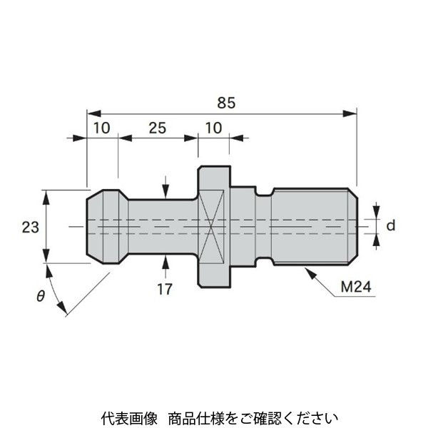 MSTコーポレーション プルスタッド MAS-1 穴あき P-299 1個（直送品）