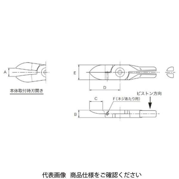 室本鉄工 替刃 （ロング刃） SN2・SN3用 FN10L 1個（直送品）