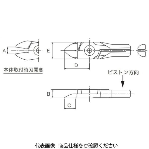 室本鉄工 替刃 （標準刃） SNP1用 FNP30 1個（直送品）