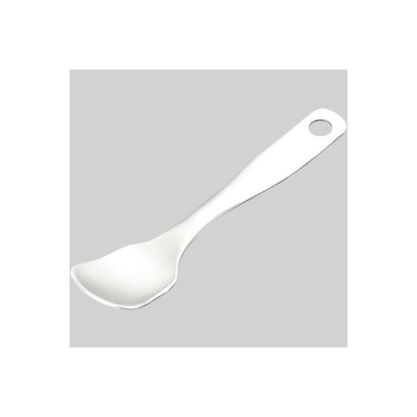 フジヒロ産業 アルミアイスクリームスプーン ホワイト OAI0601（取寄品）