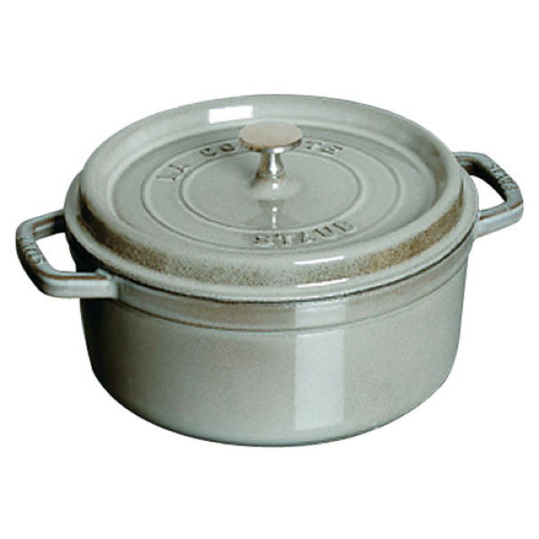 STAUB（ストウブ） ピコ・ココット ラウンド 10cmグレー40500-106