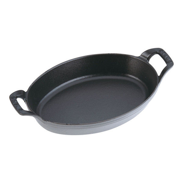 STAUB（ストウブ） オーバルスタッカブルディッシュ 24cmグレー40509-562 RST5016（取寄品）