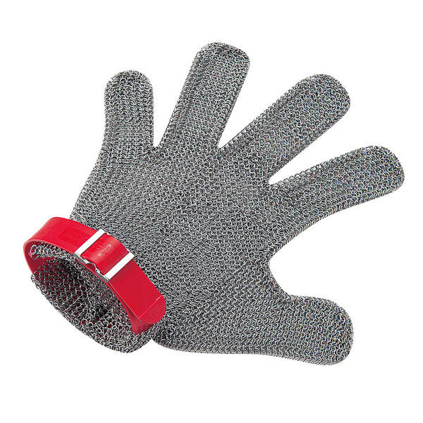 niroflex ニロフレックス メッシュ手袋5本指 M M5L-EF 左手用（赤） STBD803（取寄品）