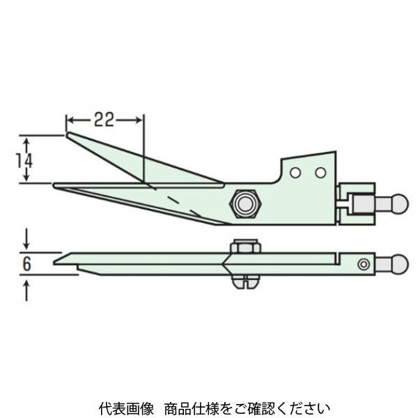 室本鉄工 直刃 マルチハサミ用 10M 1個（直送品）