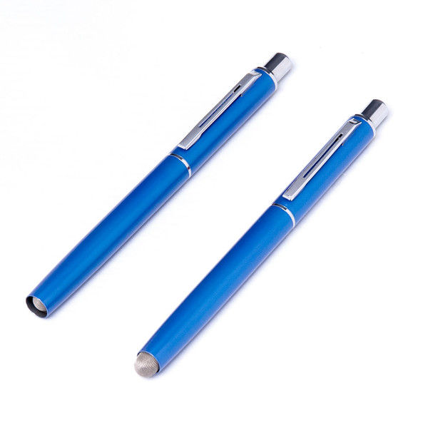 ナカバヤシ 導電ノック式タッチペン ブルー ECTP-14BL 1個（直送品）